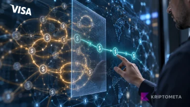 Visa revises stablecoin volume with a 600 million-address filter